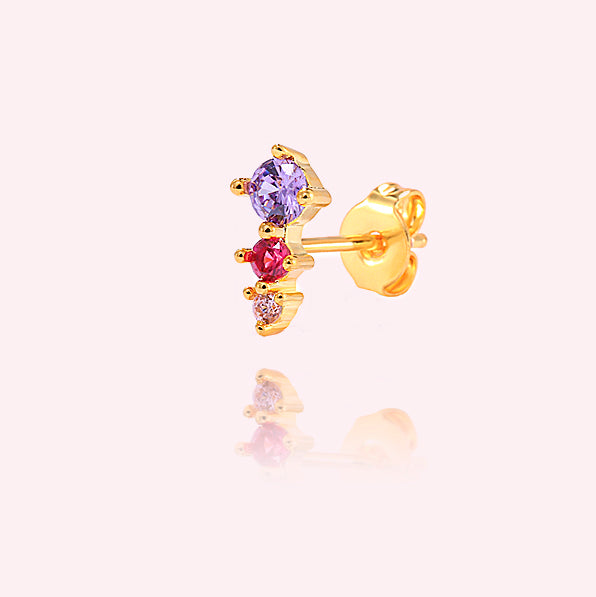 Purple bar stud