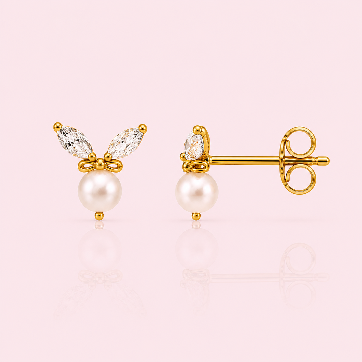 Bella bow pearl