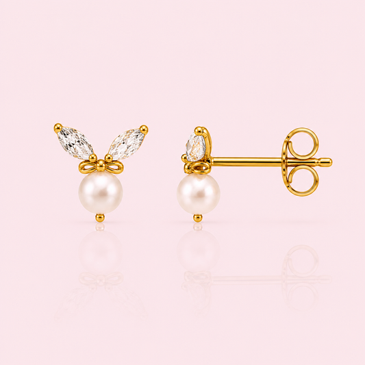 Bella bow pearl