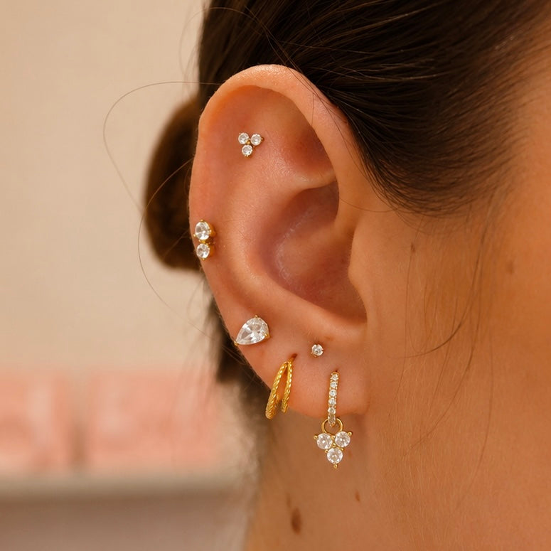 Double twist hoop