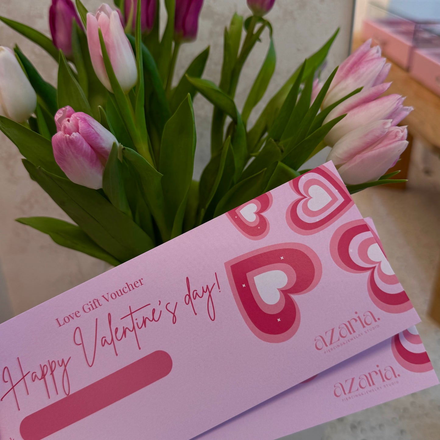 Valentýn voucher tištěný