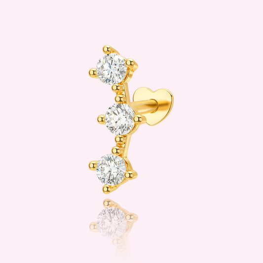 Crystal trio flatback