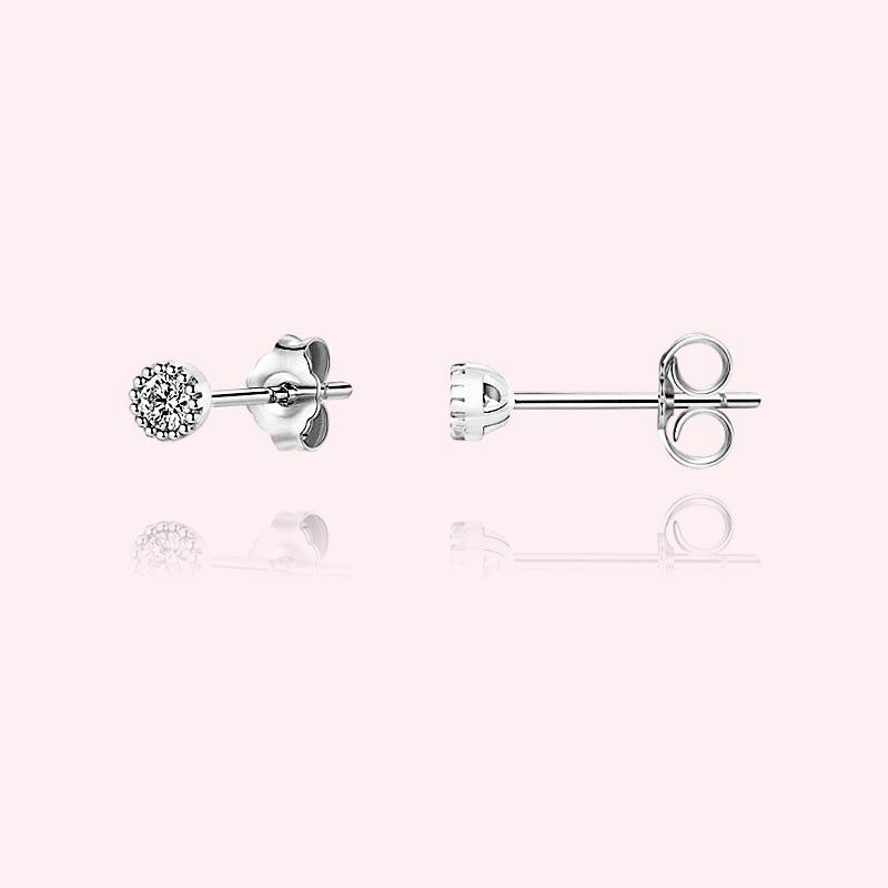 Crystal stud 3 mm