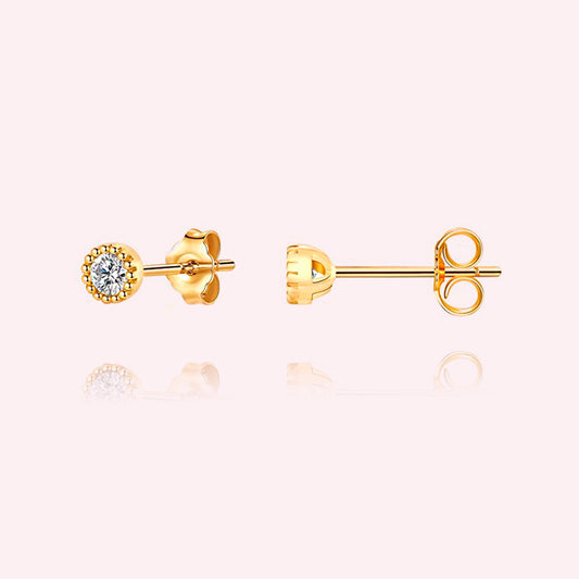 Crystal stud 4 mm