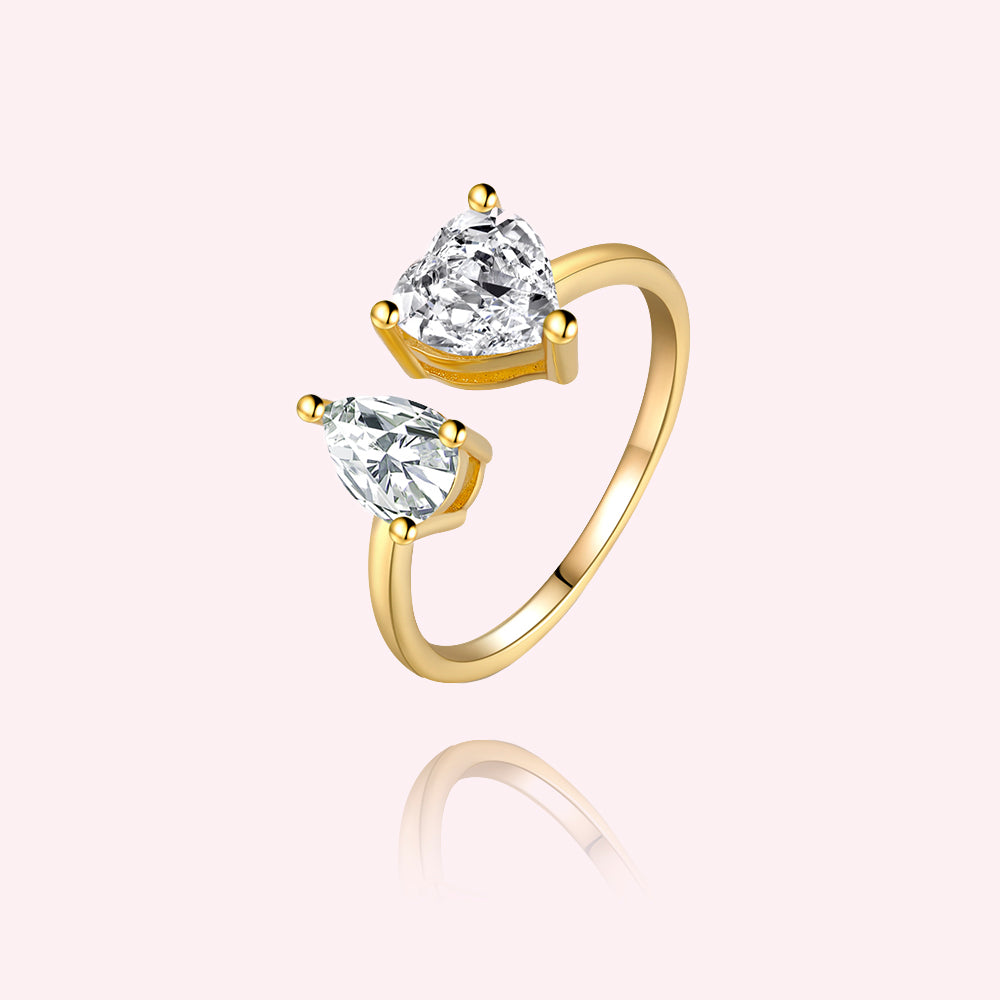 Diamond drop ring