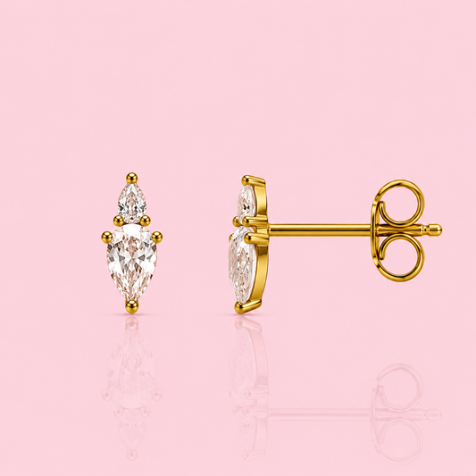 Aura drop studs