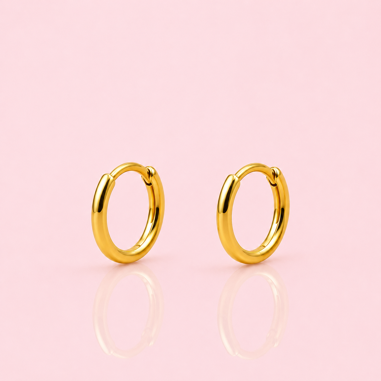 Minimalistic hoop 6mm