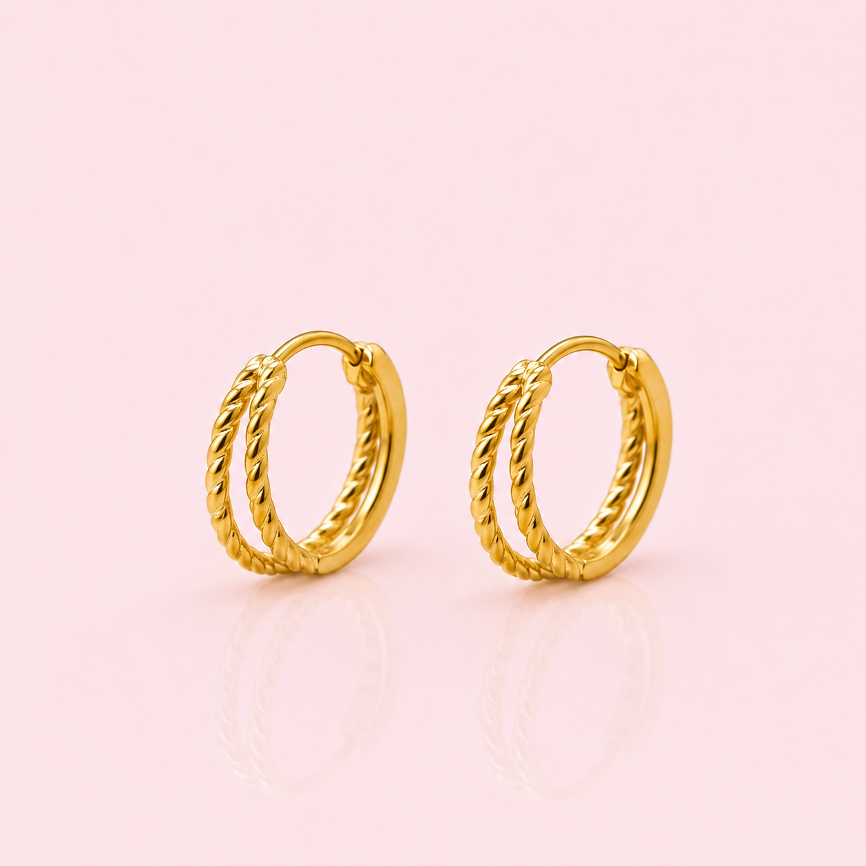 Double twist hoop