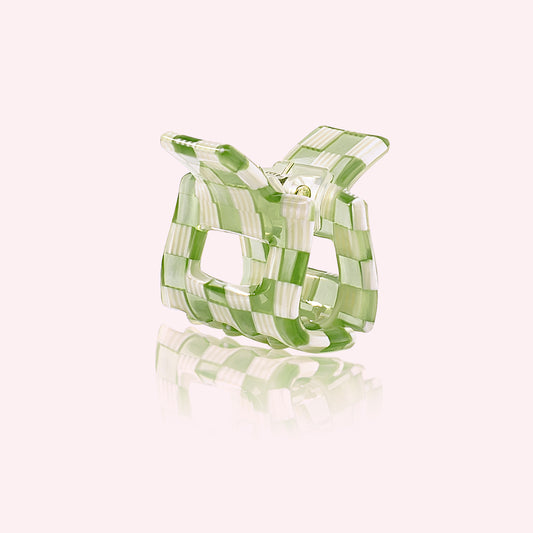 Green mini hairclip